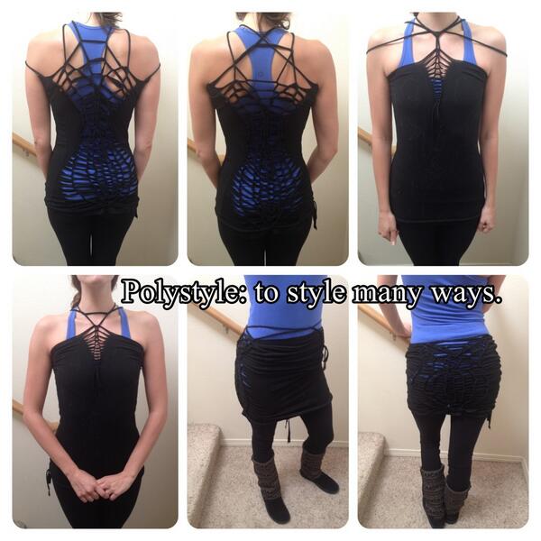 timea_zia_marie's tweet image. Polystyle: to style many ways. #polystyle #fashion #couture #clothing #style