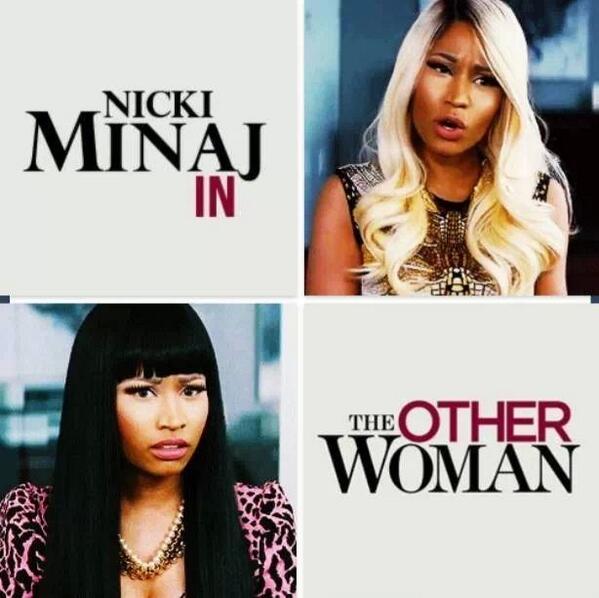 NickiMinajPy's tweet photo. #TheOtherWoman #NickiMinaj http://t.co/JWcww5Boy5