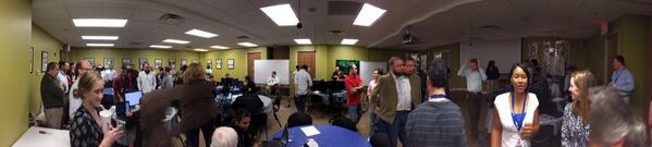 JonTFish's tweet image. And they&apos;re off! The Forge 2013 #FNCForge @FNC_HR