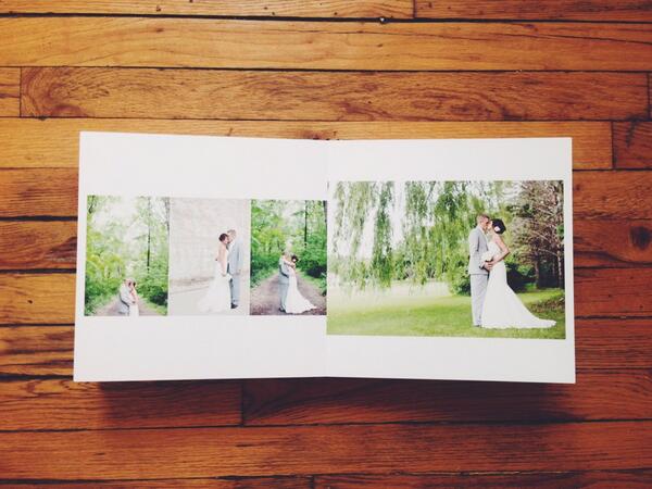 photogeninc's tweet photo. The Stolp's wedding album arrived just in time for the holidays! **swoon** http://t.co/kojZgxfuza