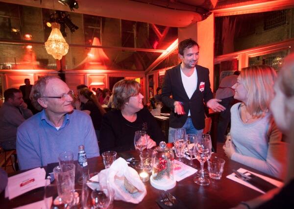 Het eerste diner in Ekdoms Eetcafe is een feit. Wat een top avond, mooie sfeer, top eten, fijne gasten! #SR13