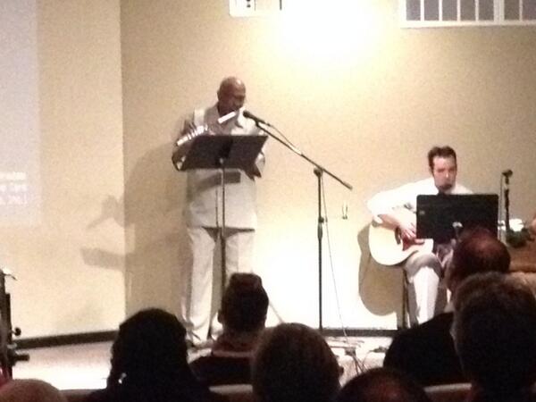 _HaleyHarrison's tweet image. @kmbc Currently or formerly homeless musicians perform Christmas concert. #soc