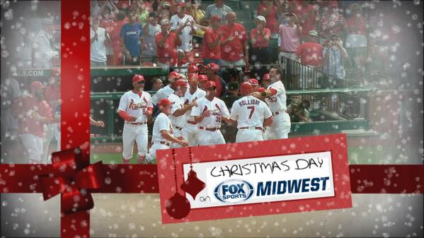 FanDuelSN_MW's tweet photo. A marathon of five of 2013's best @Cardinals games airs Christmas Day on FOX Sports Midwest: http://t.co/aDMpd6nsUt. http://t.co/qHy6vIWHYp
