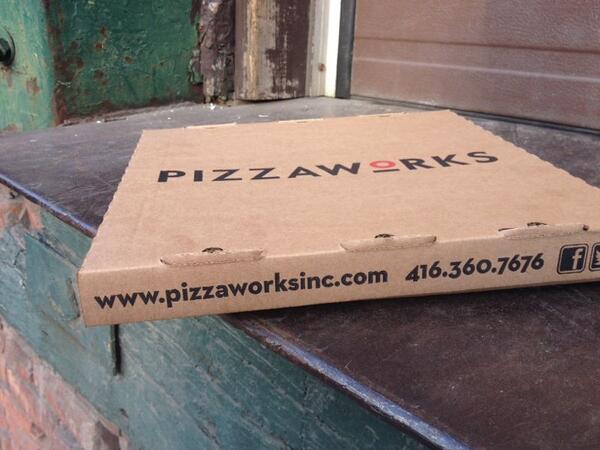 pizzaworksinc's tweet photo. Grab a box! http://t.co/A77UjDm4bv
