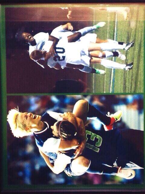 Skidmore W. Soccer (@skidmorewsoccer) on Twitter photo #tbt #SoccerGrlProbs <a href="/SoccerGrlProbs/">SoccerGirlProblems®</a> <a href="/mPinoe/">Megan Rapinoe</a> <a href="/ManningArena/">Arena Manning, PhD</a> it's scary how alike these pics are #tbt #SoccerGrlProbs <a href="/SoccerGrlProbs/">SoccerGirlProblems®</a> <a href="/mPinoe/">Megan Rapinoe</a> <a href="/ManningArena/">Arena Manning, PhD</a> it's scary how alike these pics are