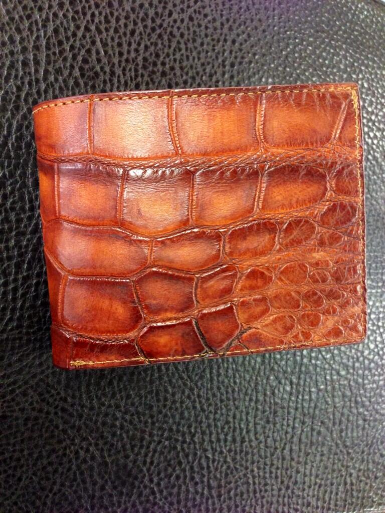 Frank Clegg on X Only a couple hand stained american alligator wallets left. frankclegg since1970 madeinusa http t oWgPMkBxlt X