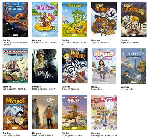 bedefr's tweet photo. @bamboo_edition est maintenant sur http://t.co/6QoK5YEyYE ! Une grande sélection de #bd à venir ! http://t.co/2T8ZkMKcvr