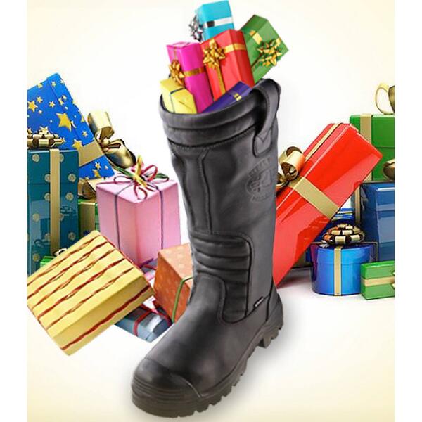 steel blue mining boots