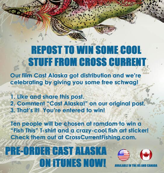 XCurrentFishing's tweet photo. Just in time for Fishmas! Free schwag for the holidays!  Get the details on our facebook page and good luck! http://t.co/2hsRNc1QAR