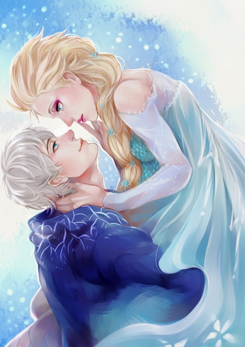 DirtyJackFrost's tweet image. (My absolute favorite Jelsa photo) #Jelsa