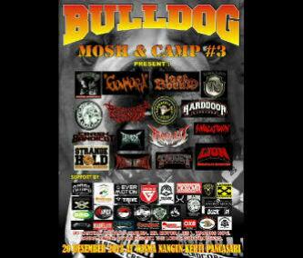 Hari ini “BULLDOG MOSH &amp; CAMP #3” with <a href="/Gommora_HC/">Gommora</a> <a href="/HARDDOORHC_Bali/">HARDDOOR HC_Bali</a> <a href="/blockadeSHC/">BLOCKADE BALI</a> dll. at Wisma Nangun Kerti Pancasari