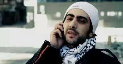 RevolutionSyria's tweet photo. Martyr Hassan Hassan, a Palestinian writer &amp; actor, tortured to death by Assad regime. #Syria http://t.co/lmh1b3gC9S