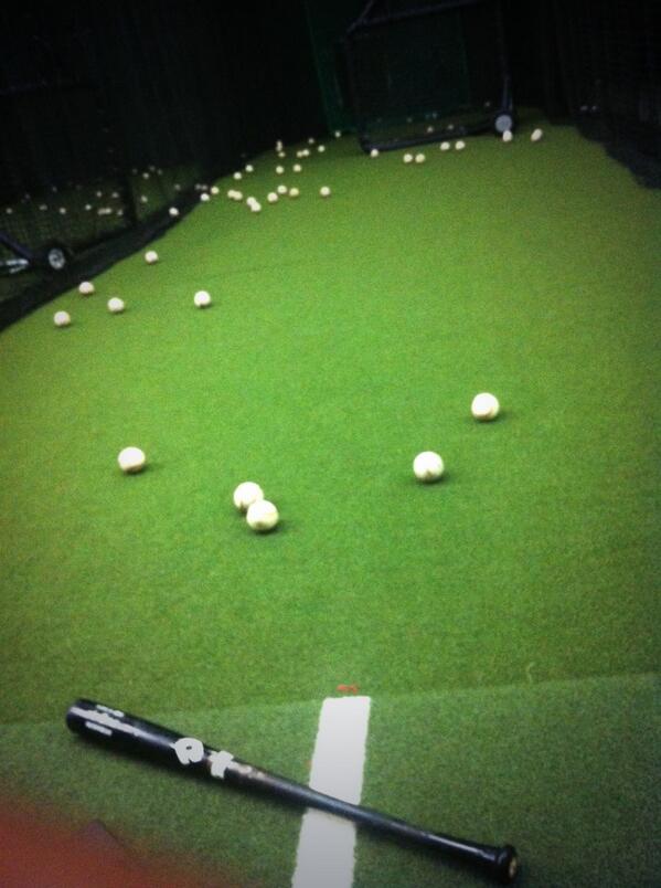 JayBeGreat's tweet image. Clearing My Mind⚾️⚾️⚾️#CageWork #BaseballSwag