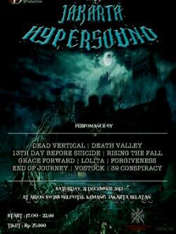 21 @basementcafe1 <a href="/DEADVERTICAL/">DEAD VERTICAL</a> @DeathValleyRawk <a href="/13thday_B_S/">13thDayBeforeSuicide</a> <a href="/RisingTheFall/">[RISINGTHEFALL]</a> <a href="/lolita_theband/">LOLITA</a> <a href="/39thConspiracy/">39Conspiracy</a> and more