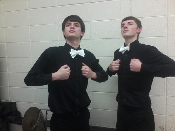 ethankelley35's tweet photo. Real men wear bow ties! @DustinCasper @jasonwoodley @SRDavis30 http://t.co/S4mQZa6MLA