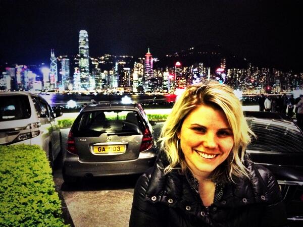 MillerLindseyEA's tweet photo. Hong Kong at night! http://t.co/piLkXlp5Ol