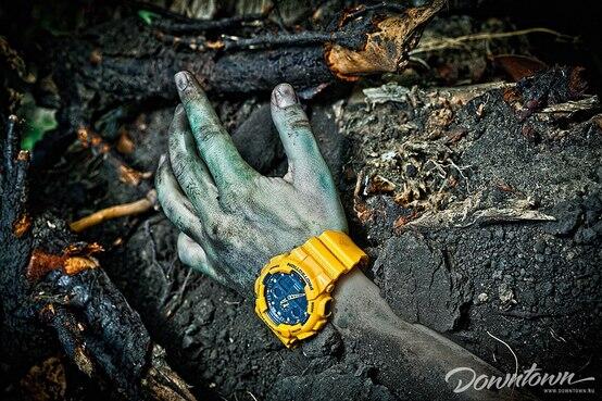 evro_time's tweet image. Casio G-Shock GA-100A-9A - цена 1. 800 рублей