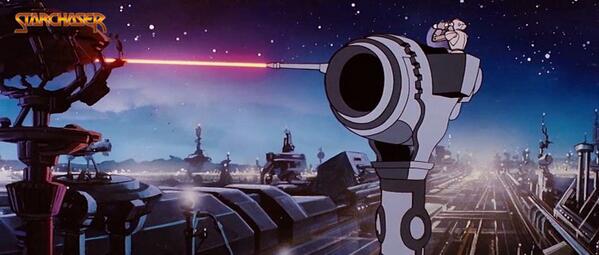 레이저를 쏘고 있는 목표물은 과연 어딜까요?
스타체이서 3D (The Legend of Orin)