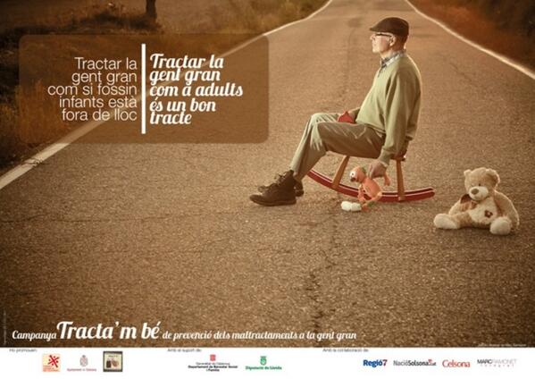 Tractar la gent gran com si fossin infants està fora de lloc.
<a href="/CTractambe/">campanyatractambe</a> @benestardiba <a href="/DIXITcat/">Compte no operatiu</a> #Solsones
