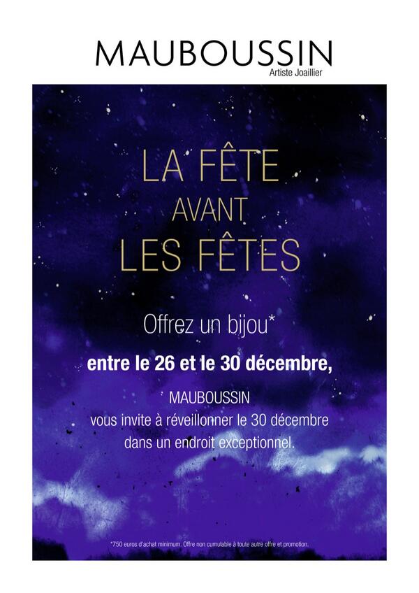 La fête avant les fêtes chez Castel Paris