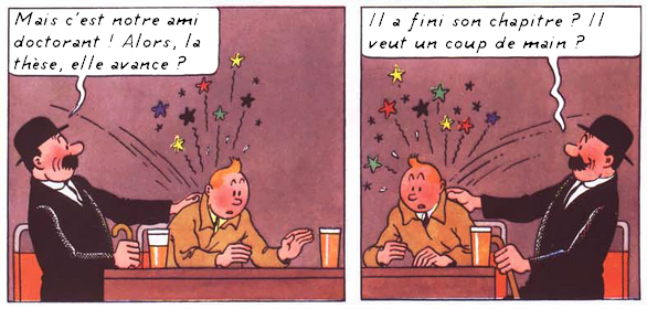 Fantaroux's tweet photo. Noël approche, préparons-nous psychologiquement ! #Teamtintinthèse #TeamRédaction http://t.co/I151A7wLu3