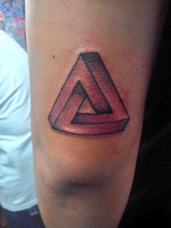 What does a triangle tattoo mean  Quora