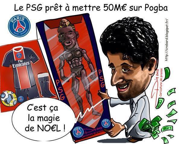 ChristopheCanto's tweet photo. jingle bell ! jingle bell ! Joyeux Noël mes amis Footeux ! @ParisMarlet @PierreMenes @flogazan #Pogba #PSGxmas http://t.co/McBfTV0WTs
