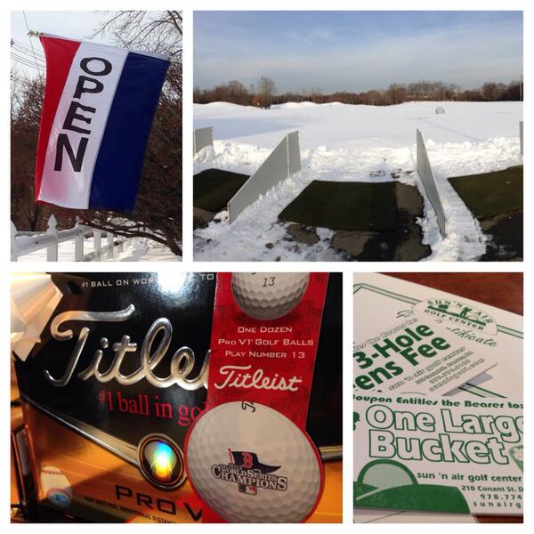 sunairgolf's tweet photo. It's a Beautiful Day at Sun 'N Air! Stop by and hit a bucket or do some last minute Shopping! http://t.co/L8D644XK9O