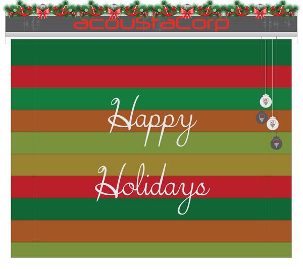 acouStaCorp's tweet photo. Have a safe and #happyholidays Our office will be closed 12/21-12/29 we will re-open 12/30 at 8am. http://t.co/bhdZYMQpFf