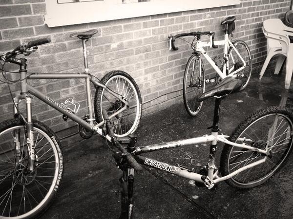 matthewtdrew's tweet image. Friday bike cleaning #coldwork