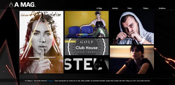 DeepWebServices's tweet image. Mise en ligne de la nouvelle version 2014 du site A Mag &amp;amp; Co a-mag.co #street_art #art #magazine ;)