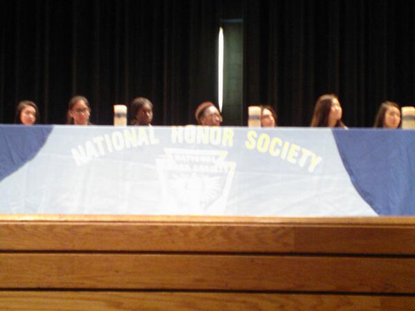 edgar_batenga's tweet photo. Congratulations to the National Honor Society inductees at Northwestern HS. http://t.co/4VMUxOFw4z