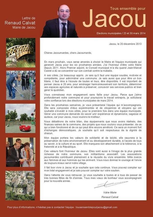rcalvat's tweet photo. Tous ensemble pour Jacou http://t.co/AtabK001yj