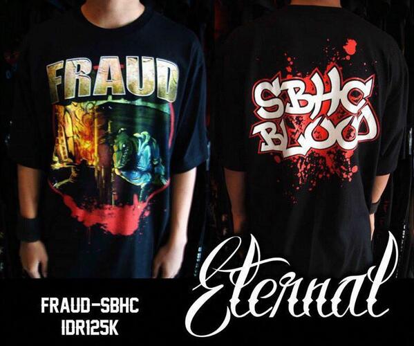 Ts FRAUD - SBHC
Idr 135k
Size XXL
Hotline 085791074101
Bb 314a6320
