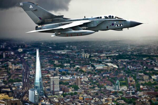 BAESystemsAir's tweet photo. Pic of the day: Great shot of a Tornado GR4 taken by Senior Aircraftman Andy Masson, RAF Photographer of the Year http://t.co/bBq88j3WWL