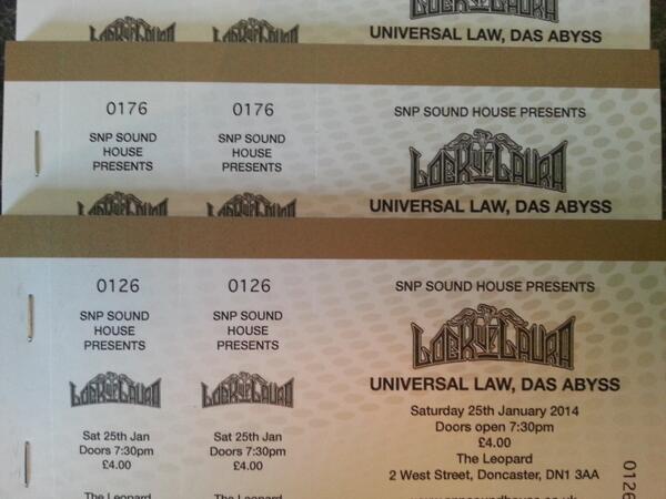 Chaostheoryrcds's tweet photo. Tickets have arrived for our January show get yours from us or the bands its gonna be a great show! #doncasterisgreat http://t.co/tpKTGiWRbv