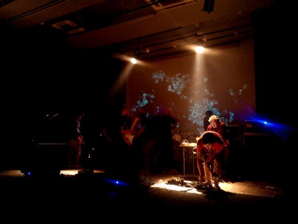 WE ARE ON STAGE NOW!!