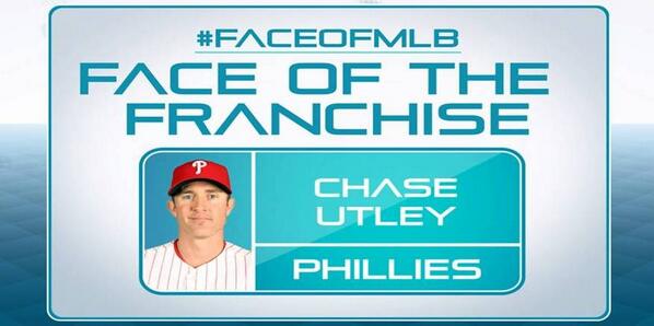 Ksut26's tweet photo. “@MLBNetwork: The fans have voted Chase Utley as the Face of the @Phillies on #MLBNHotStove! http://t.co/4XYvdaSDhm” @victoriaviolaaa
