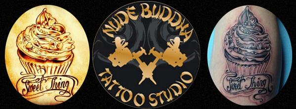 nudebuddha's tweet photo. From sketch to ink. Jsin's recent work. #sweetness #tattoo #sketch http://t.co/hsXQFnvYDm
