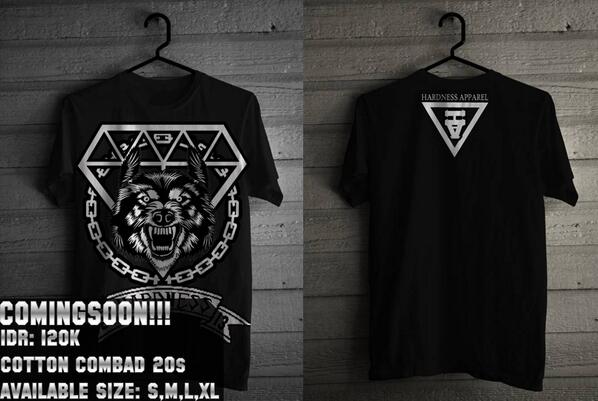 HARDNESSapparel's tweet photo. COMINGSOON!!! HARDNESS T-SHIRT !!! ONLY 120K !!! http://t.co/D91k7Adjag
