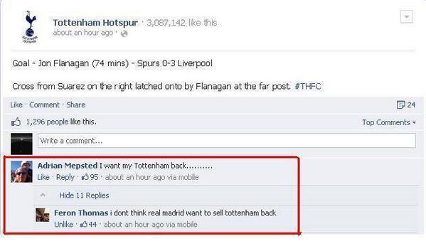 FootballFunnys's tweet photo. Great reply http://t.co/SoBxhHUsis