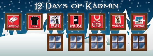 karminmusic's tweet photo. Day 7 of Karmin!!! We are giving away a personal ringtone to a lucky winner tweeting "Pulses 2014 #12DaysofKarmin"!!! http://t.co/Qy9ET5cMF3