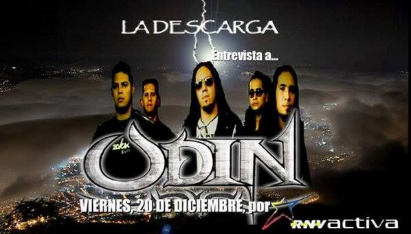 #Hoy #20Dic <a href="/la_descarga/">La Descarga</a> presenta su ultimo programa en vivo por este 2013 con <a href="/BandaODIN/">Banda ODIN</a> 10:00 pm \m/