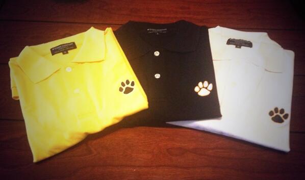 TigerHeritage's tweet photo. The Heritage Polos are in and are already being shipped out! Thanks to @TheSovich and others! http://t.co/annUrDbS0y