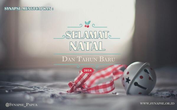 Selamat Natal dan Tahun Baru :)