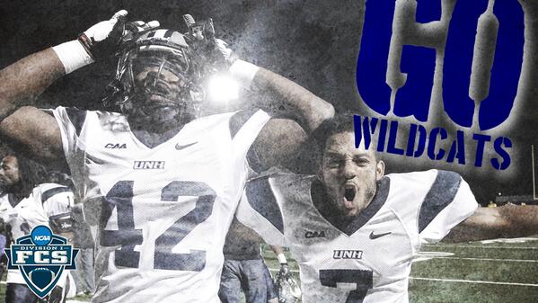 NCAA FCS Football (@ncaa_fcs) on Twitter photo Wildcat Country get loud and ReTweet if you are cheering on <a href="/UNHFootball1/">UNH Football</a>! #FCSPlayoffs Wildcat Country get loud and ReTweet if you are cheering on <a href="/UNHFootball1/">UNH Football</a>! #FCSPlayoffs