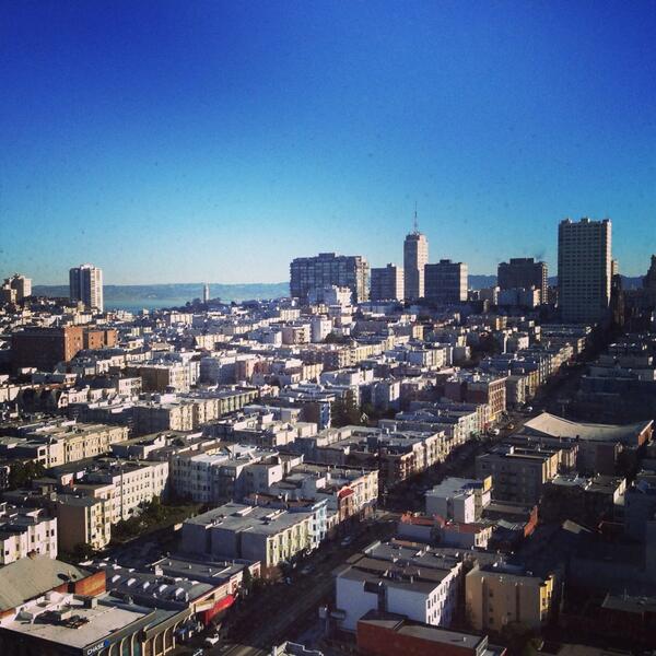JeremyStelter's tweet photo. Beautiful day in San Francisco!  Great meetings with clients and then home to see the fam! @StelterCompany http://t.co/TdBs4n32s1