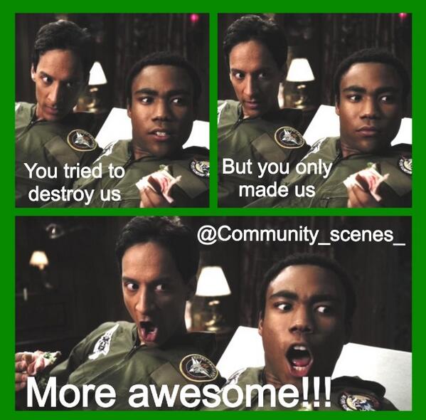 Disco_Spider_'s tweet photo. Follow my IG account Community_scenes_ #community #sixseasonsandamovie http://t.co/o8LmHxnn2Y