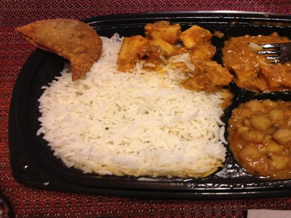 Finally made it out to <a href="/GetCurriedAway/">Curried</a> delicious chicken masala