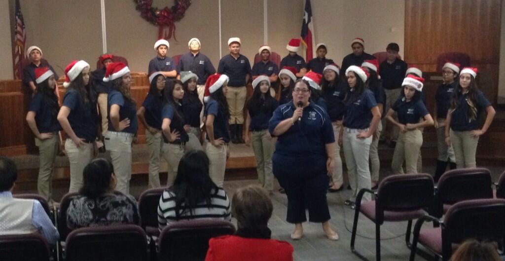 City of McAllen, TX on Twitter "De Leon Middle School Choir performed